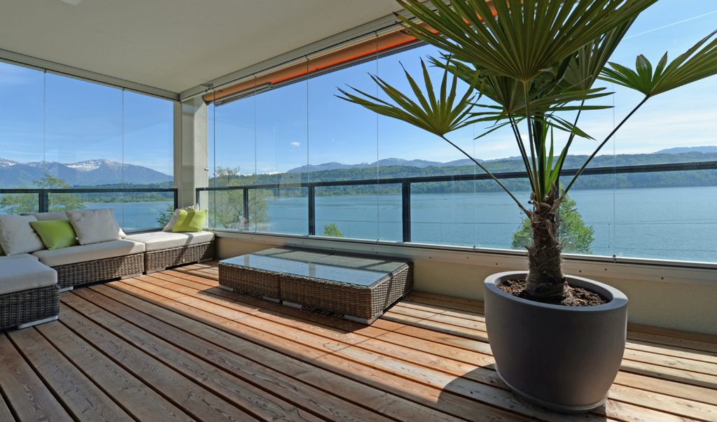 Moderne Terrassenwohnung mit Seesicht Della Valle Immobilien