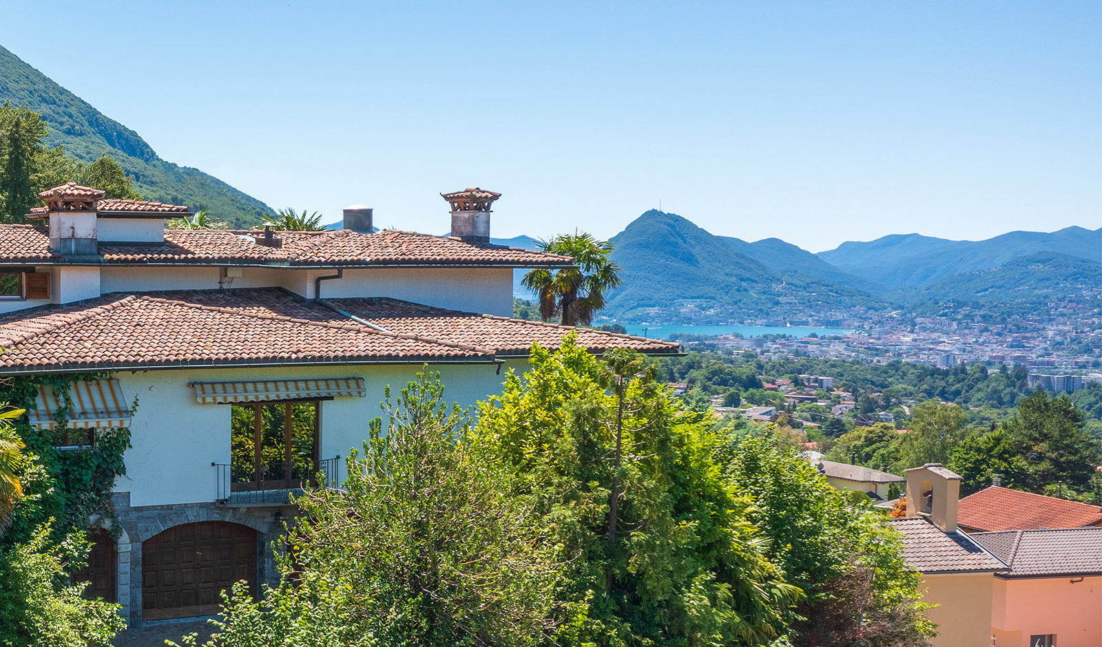 Anwesen mit traumhafter Aussicht auf Lugano