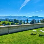 Traumhafte Gartenwohnung mit Blick auf den See und die Berge