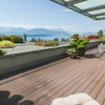 Terrassenwohnung mit grosser Panoramaterrasse und malerische Aussicht