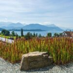 Terrassenwohnung mit grosser Panoramaterrasse und malerische Aussicht