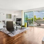 Terrassenwohnung mit grosser Panoramaterrasse und malerische Aussicht