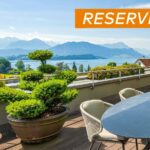 Terrassenwohnung mit grosser Panoramaterrasse und malerische Aussicht