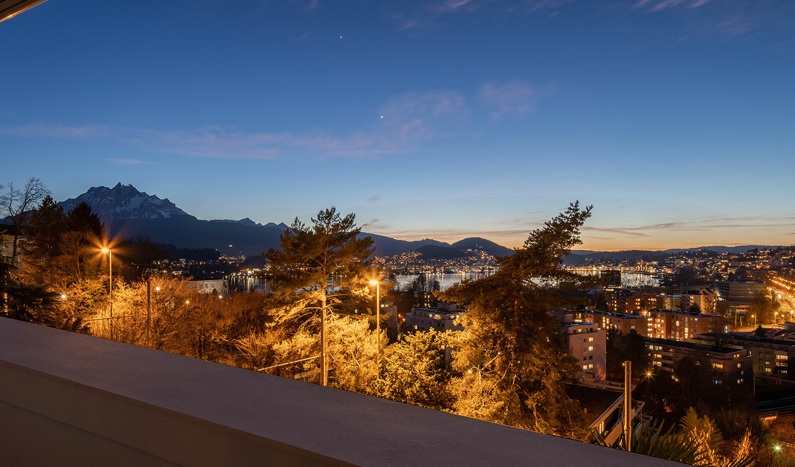 Erstklassige Lage in Luzern – geniessen Sie 180° Panoramasicht