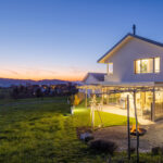 Freistehendes Bijou mit Sicht auf Pilatus und die Jura-Silhouette